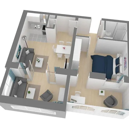Apartamento Ferienappartement-jasmund-05 Sellin (Rugen)